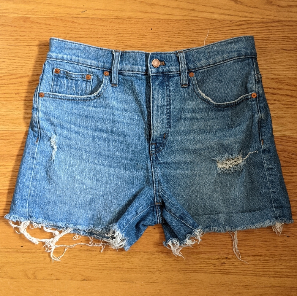 MADEWELL (Sz 29) High Rise Shorts